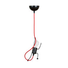 Emibig BOBI 1 BLACK 537/1 lampa wisząca dziecięca oryginalny zwis czarny 1x60W E27 14cm