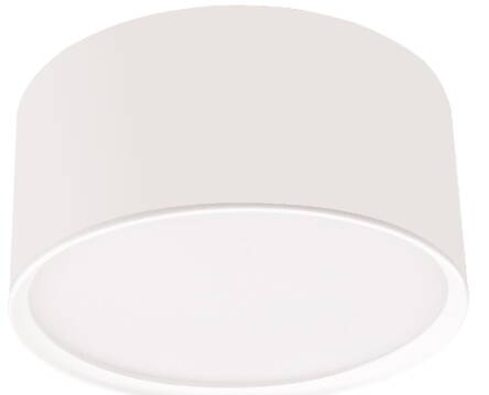 Light Prestige Kendal LP-6331/1SM WH oprawa stropowa natynkowa aluminium biała LED 1x6W 3000K 9cm