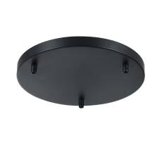 Maytoni Universal base SPR-BASE-R-03-B podsufitka okrągła do lampy metal czarny 30cm