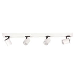 Italux Elvira SPL-3142A-4-WH  listwa oświetleniowa nowoczesna aluminium 4x25W GU10 76 cm