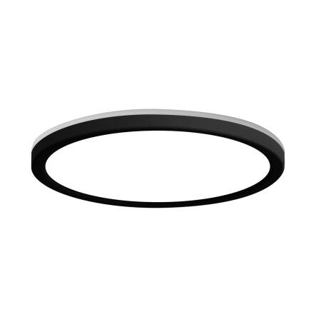 Italux Corte  PLF-63452-400R-36W-BL plafon lampa sufitowa, czarny, IP20 LED 36W 40 cm