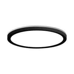 Italux Corte  PLF-63452-400R-36W-BL plafon lampa sufitowa, czarny, IP20 LED 36W 40 cm