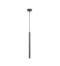 Emibig SELTER 1 BLACK  552/1 lampa wisząca spot halogen punktowy tuba czarna metal 1x30W G9 8cm