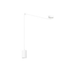 Emibig TRAKER 1 WH/WHITE 525/1 lampa wisząca nowoczesna halogen punktowy oryginalny metal biały podłużny 1x30W Gu-10 300cm