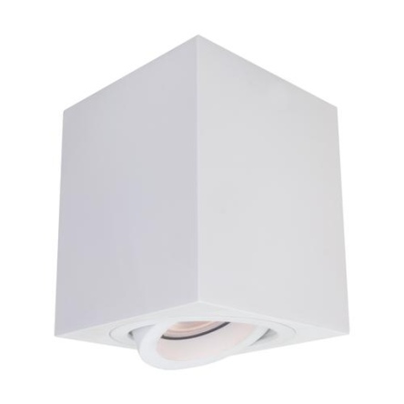 Light Prestige Lyon 1 LP-5881/1SM WH oprawa stropowa natynkowa biała metal 1x50W GU10 9cm