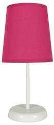 Candellux GALA 41-98415 lampa stołowa abażur fuksja 1X40W E14 14 cm