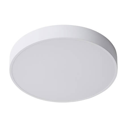 Italux Orbital 5361-830RC-WH-3 plafon lampa sufitowa nowoczesny okrągły biały piaskowany metal IP20 LED 30W 3000K 40cm