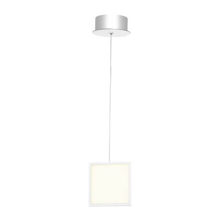 Milagro DIXON ML267 lampa wisząca akrylowa kwadratowa obudowa w kształcie kostki 7W LED 4000K 12cm