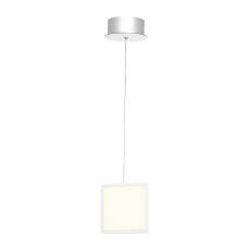 Milagro DIXON ML267 lampa wisząca akrylowa kwadratowa obudowa w kształcie kostki 7W LED 4000K 12cm