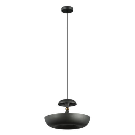 Italux Marina PND-73221-1L-GR lampa wisząca nowoczesna stal szary 36cm  E27 1x40W