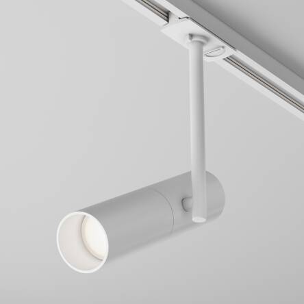 Maytoni Track lamps TR005-1-GU10-W oprawa oświetleniowa do systemu szynowego aluminium biała GU10 1x50W 5,3cm