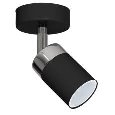 Milagro JOKER BLACK MLP910 oprawa natynkowa czarna metal 1xGU10 11cm