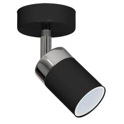 Milagro JOKER BLACK MLP910 oprawa natynkowa czarna metal 1xGU10 11cm