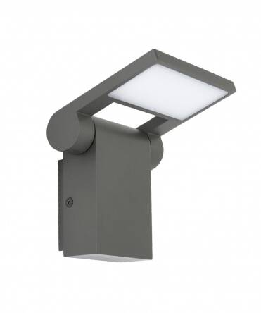 SU-MA Neo 11701 DG lampa ścienna ciemny popiel LED 9,5W 3000K IP54