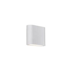 Light Prestige Sapri LP-1556/1W WH  kinkiet lampa ścienna biały metalowy 1x6W 4000K LED IP54 