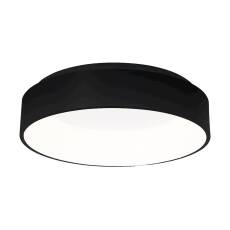 Milagro OHIO BLACK ML3832 plafon lampa sufitowa okrągła oprawa matowa czarny minimalistyczny design 24W LED 4000K 45cm