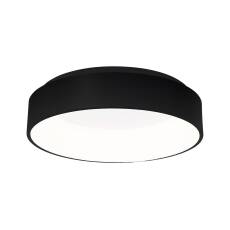 Milagro OHIO BLACK ML3832 plafon lampa sufitowa okrągła oprawa matowa czarny minimalistyczny design 24W LED 4000K 45cm