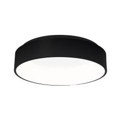 Milagro OHIO BLACK ML3832 plafon lampa sufitowa okrągła oprawa matowa czarny minimalistyczny design 24W LED 4000K 45cm