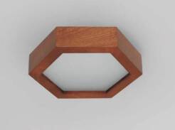 Cleoni plafon Pino 32 wenge 8702A1W WM