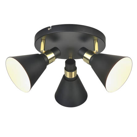 Italux Biagio MB-H16079CK-3 plafon lampa sufitowa retro 3xE40W E14 39cm