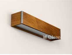 Cleoni kinkiet lampa ścienna Avatar 40 1172K41304 orzech  WM