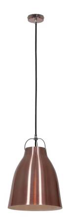 Candellux PENSILVANIA 31-39347 lampa wisząca miedziany klosz metalowy 1X60W E27 25cm