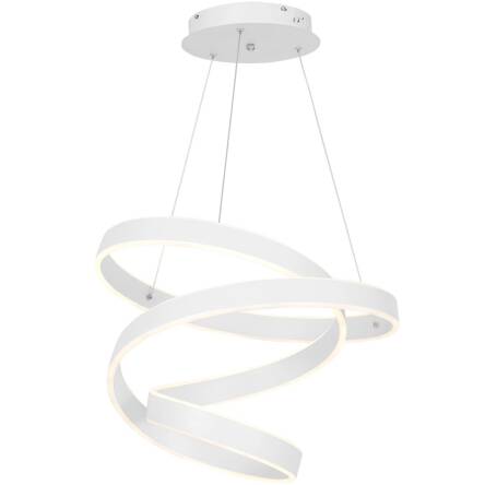 Milagro ANDROMEDA WHITE ML5492 lampa wisząca regulacja wysokości biała nowoczesna LED 45W 4000K 50cm