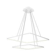 Milagro NIX WHITE ML514 lampa wisząca biała nowoczesna regulacja wysokości LED 50W 3000K 60cm