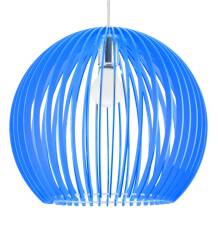 Candellux HAGA 31-50345 lampa wisząca niebieski akrylowy klosz 1X60W E27 36 cm