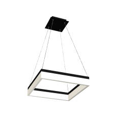 Milagro NERO ML081 lampa wisząca czarna kwadratowa 32W LED 4000K 41,5cm