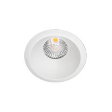 Italux Torres Deep IP44 DA-B35C/WK-WW/50 oprawa do wbudowania biała aluminium okrągła LED 9W 3000K 7,7cm IP44 