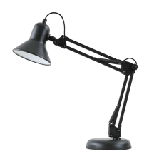 Italux Tiago  TB-29743-BK lampa stołowa styl nowoczesna metalowa czarna GU10 1x5W 47 cm