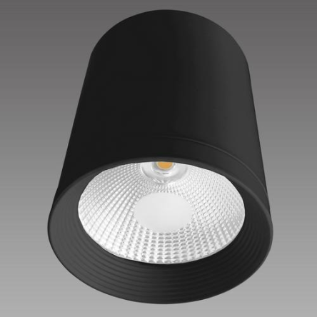 Light Prestige Zovo 1 LP-32015/1SM BK  oprawa stropowa natynkowa czarna LED 15W 15,5cm