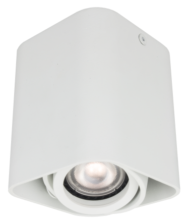 Light Prestige Merano 1 LP-2790/1SM WH  oprawa stropowa natynkowa biała metal 1x50W GU10 9cm 