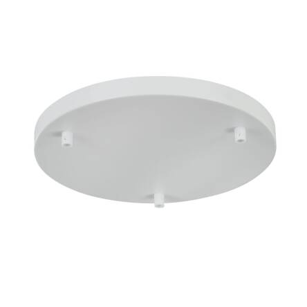 Maytoni Universal base SPR-BASE-R-03-W podsufitka okrągła do lampy metal biały 30cm