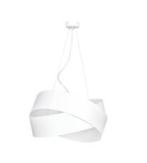 Emibig VIENO WHITE 512/2  lampa wisząca loftowa regulowana metalowa biały 3x60W E27 50cm