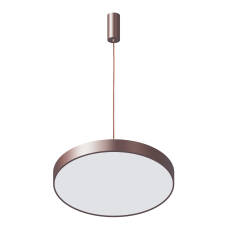 Italux Orbital 5361-830RP-CO-3 lampa wisząca nowoczesna akryl metal okrągła kawowy piaskowany LED 30W 3000K IP20 40cm