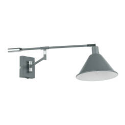 Italux Trinity MB-402721-IT GR kinkiet lampa ścienna industrialny stal grafitowy 53cm IP20 E14 1x60W