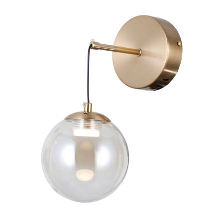 Italux Velada WL-34381-1-HBR kinkiet lampa ścienna złota LED 5W 3000K