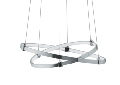 Eglo lampa wisząca Nebreda 96639 chrom LED 15,4W 3000K 45cm - SUPER OFERTA / 24h  WM