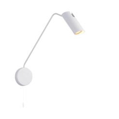 Light Prestige Futuro 1 LP-17001/1WL WH kinkiet lampa ścienna biały z wysięgnikiem metalowy 1x35W GU10 41cm 