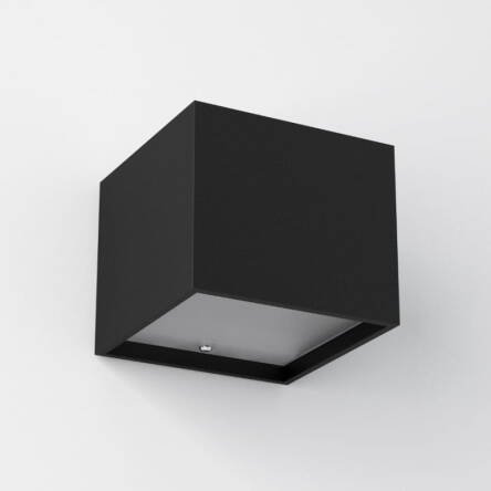 Cleoni kinkiet Kubik czarny T049C2Kh116 WM