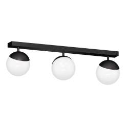 Milagro SFERA BLACK MLP8857 plafon lampa sufitowa czarny klosze kule szkło 3xE14 65cm