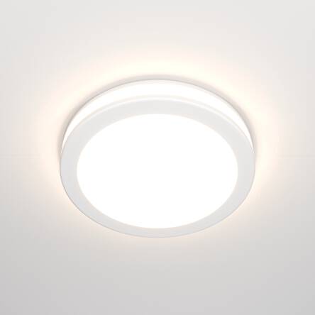 Maytoni Phanton DL2001-L12W oprawa do wbudowania aluminium biały LED 12W 3000K 9,5cm