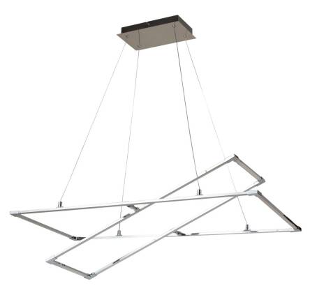 Apeti KSEROS A0033-321 lampa wisząca chrom 45W LED 4000K 90x44cm
