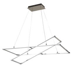 Apeti KSEROS A0033-321 lampa wisząca chrom 45W LED 4000K 90x44cm