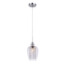 Italux lampa wisząca Pirita C CR MDM2286/1C CR chrom kryształ 14cm