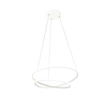 Maytoni Nola MOD101PL-L47W lampa wisząca metal biała LED 47W 3000K 52,5cm