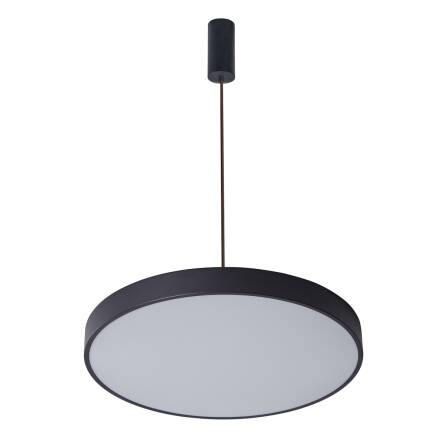 Italux Orbital 5361-860RP-BK-3 lampa wisząca nowoczesna akryl metal okrągła czarny piaskowany LED 60W 3000K IP20 60cm