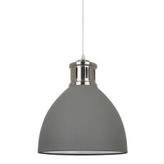 Italux lampa wisząca Lola MD-HN8100-GR+S.NICK szara 30cm